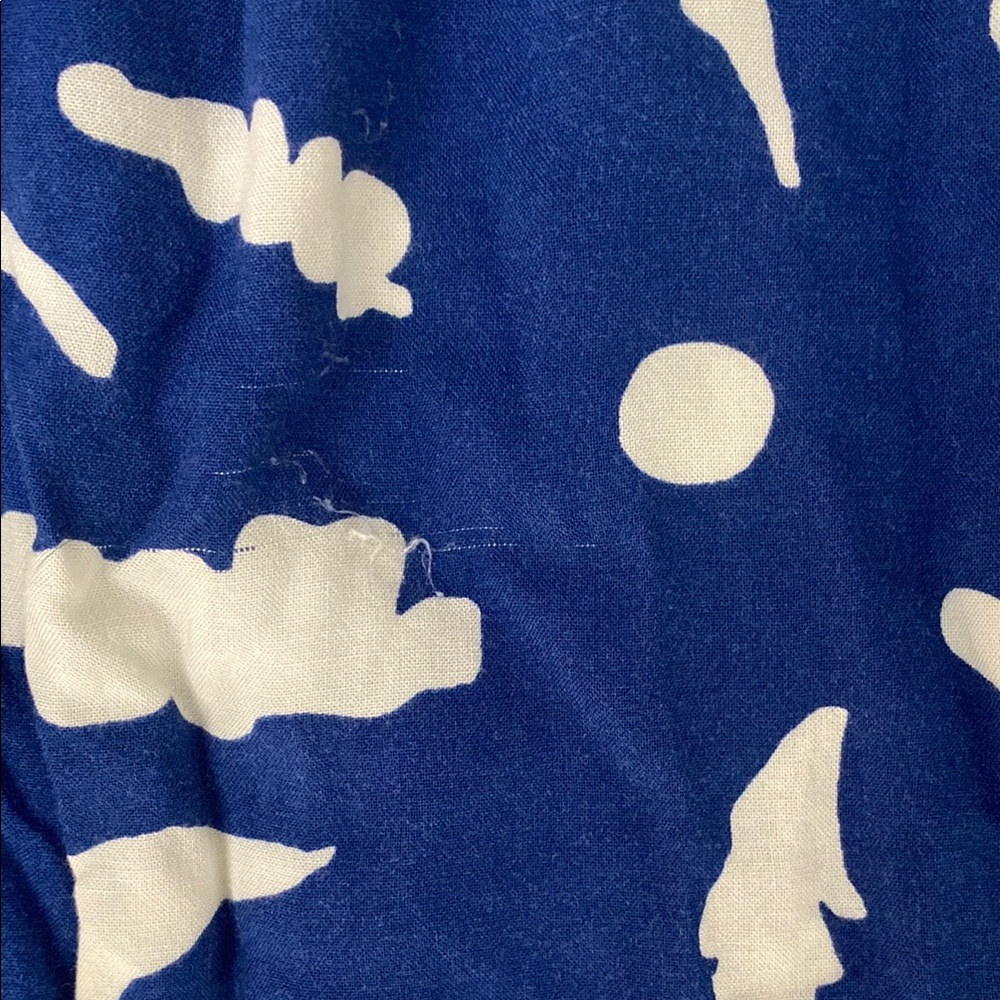 H &M Blue and White tiered Dress - Picture 6 of 8